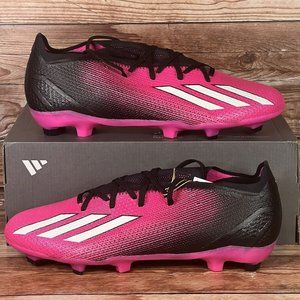 Adidas Soccer Cleats Mens Pink Black X Speedportal.2 FG GV9563 Multi Size NEW